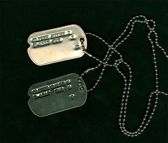 how thick are military dog tags